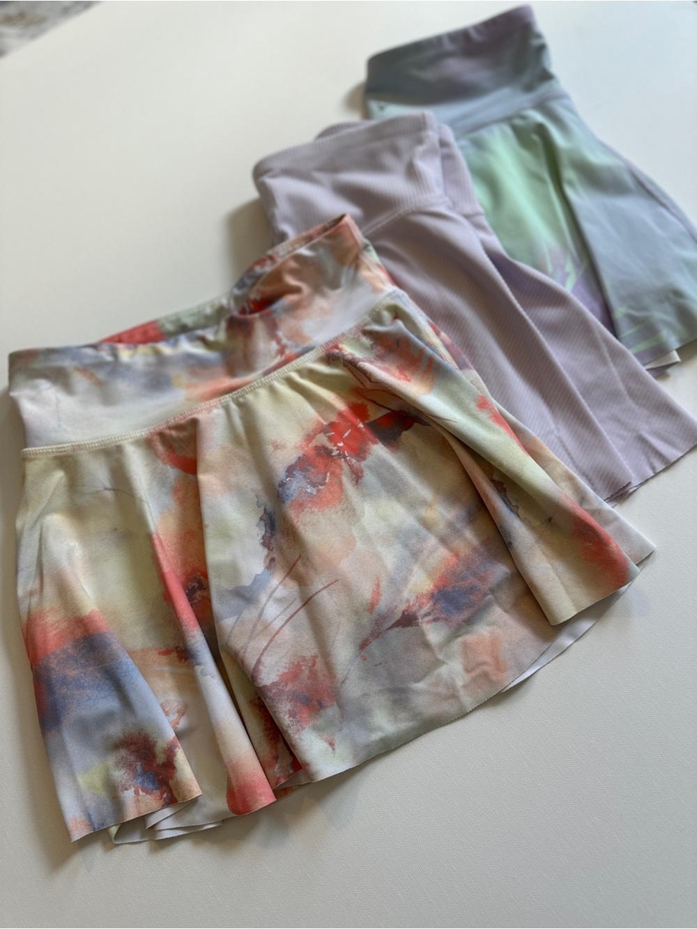 Old Navy Girls Performance Skorts- Set of Three- Multicolor